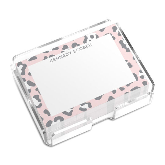 Pink Leopard 4x3 Post-it® Notes